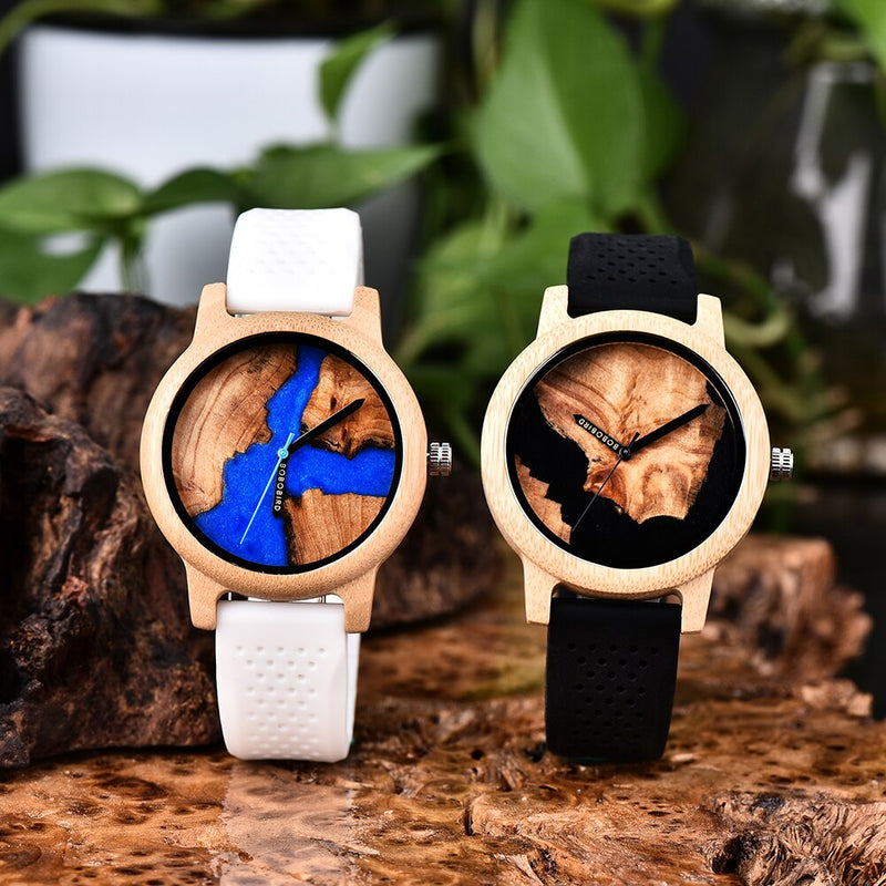 Bamboo Wood Men's Women's Watch