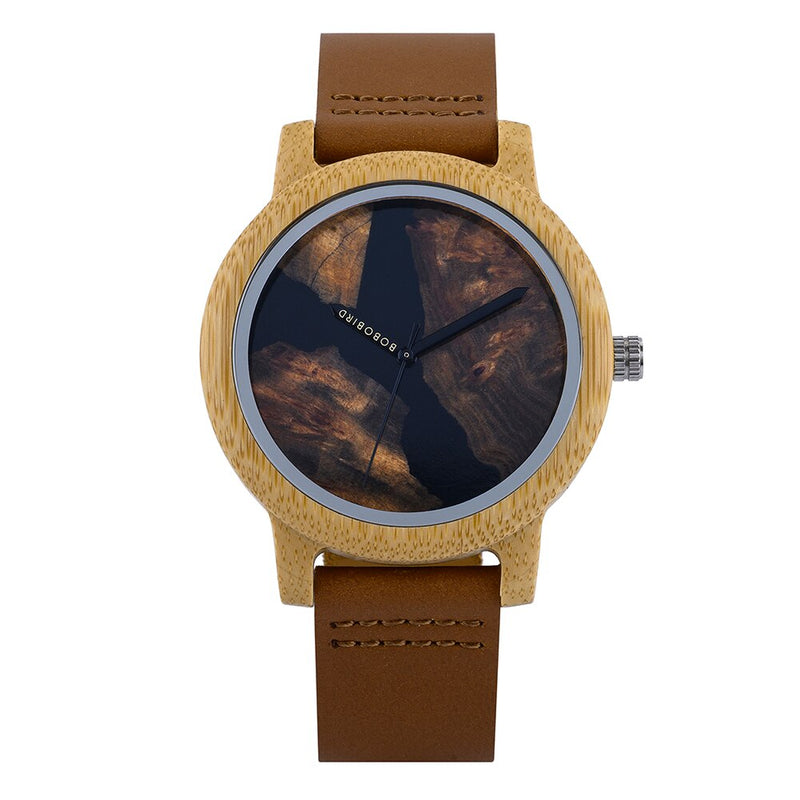 Bamboo Wood Men's Women's Watch