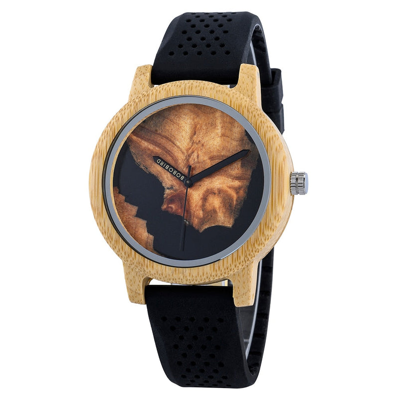 Bamboo Wood Men's Women's Watch