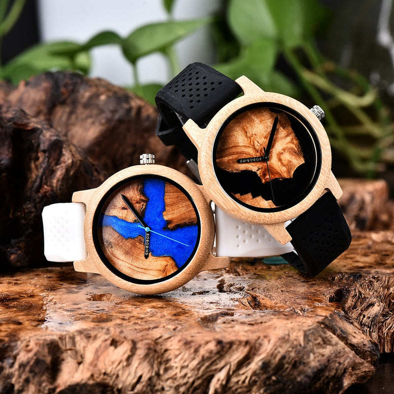 Bamboo Wood Men's Women's Watch