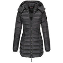 Jaqueta Femenina Puffer Longa com Capuz - WinterGlam