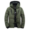 Jaqueta Masculina de Inverno PROTEÇÃO TÉRMICA com Capuz