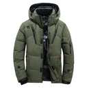 Jaqueta Masculina de Inverno PROTEÇÃO TÉRMICA com Capuz