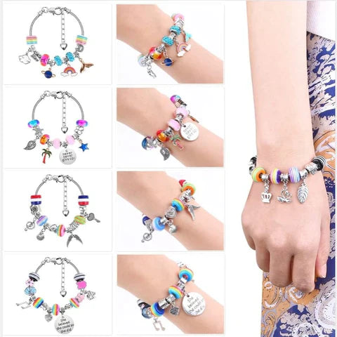 Women's Bracelet Kit with 63 Pieces