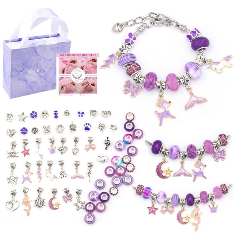 Women's Bracelet Kit with 63 Pieces