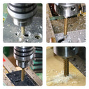 Complete Kit 6 Titanium Step Drill Bits