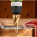 Complete Kit 6 Titanium Step Drill Bits