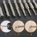 Complete Magnetic Hex Drill Bit Kit 7 Pieces