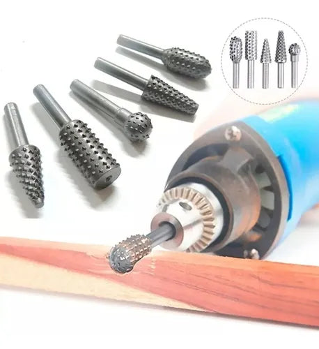Complete Rotary Drill Kit 5 Pieces