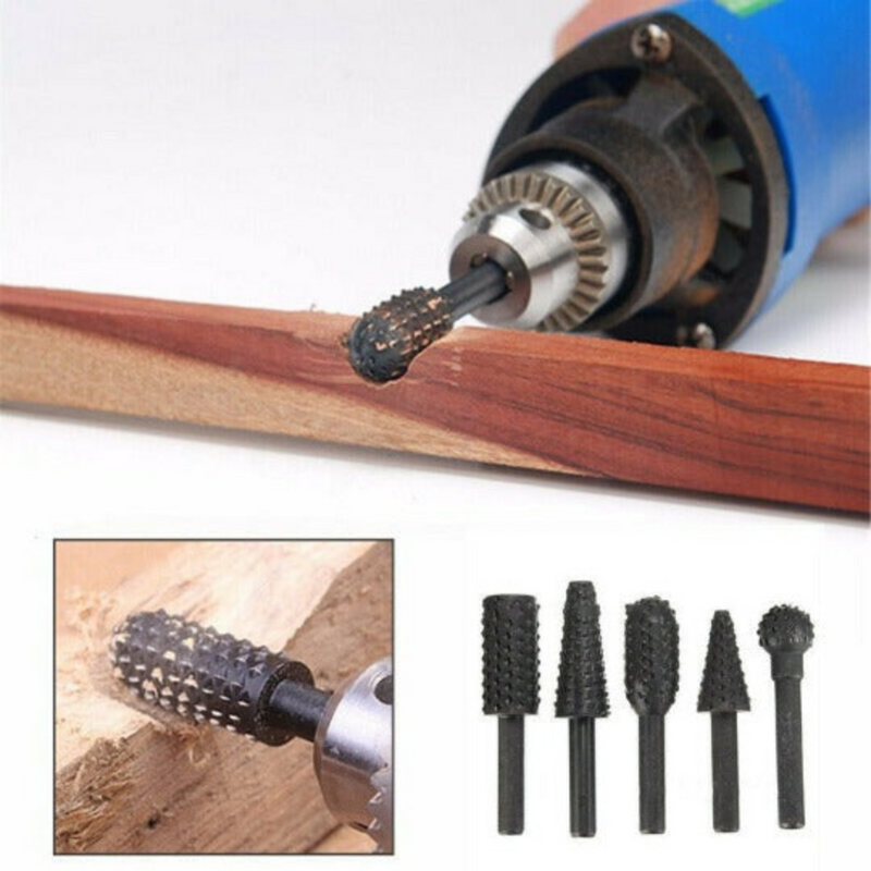 Complete Rotary Drill Kit 5 Pieces