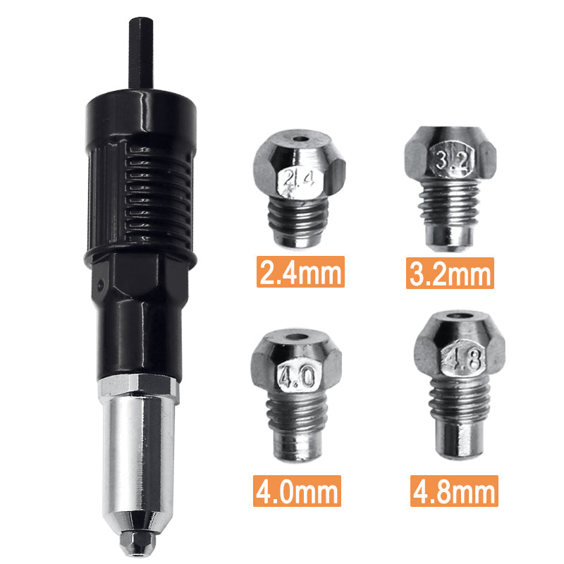 Complete Professional Riveting Kit - Universal Drill and Screwdriver