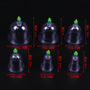 Ventosas com 12 Peças + Bomba para Ventosaterapia Kit