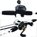 Premium Fishing Reel Kit with 10 Bearings + Premium Rod