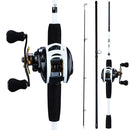 Premium Fishing Reel Kit with 10 Bearings + Premium Rod