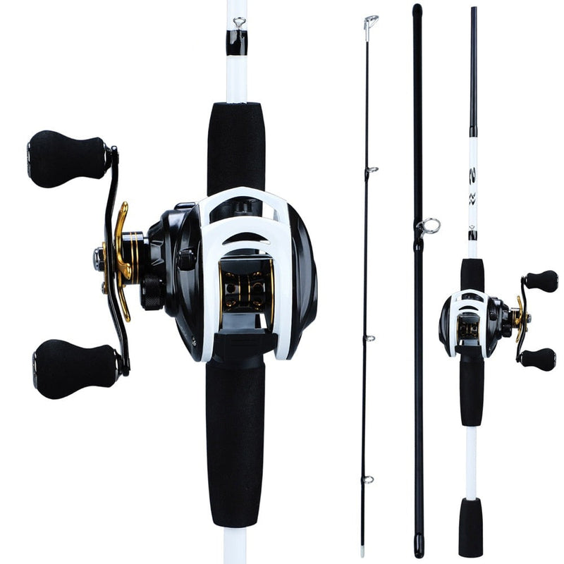 Premium Fishing Reel Kit with 10 Bearings + Premium Rod