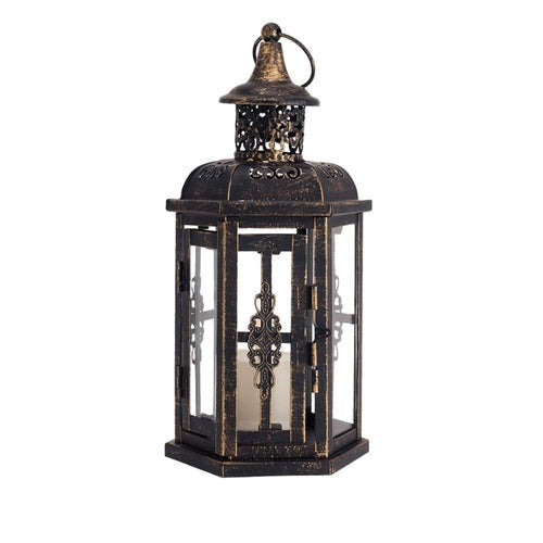 Lanterna Decorativa Vintage de Velas para Jardim - GardenGlow