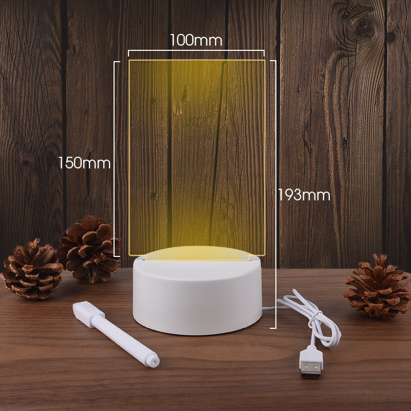 Creative Message Board Light
