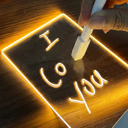 Creative Message Board Light
