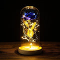 Eternal Pink Glass Dome Lamp - BloomLight