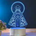 3D Our Lady Decorative Lamp 16 Colors