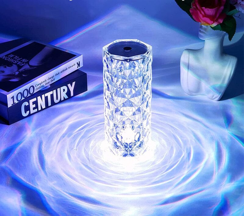 Luxury Crystal Light 16 Colors Lamp - Touch Sensitive + Remote Control