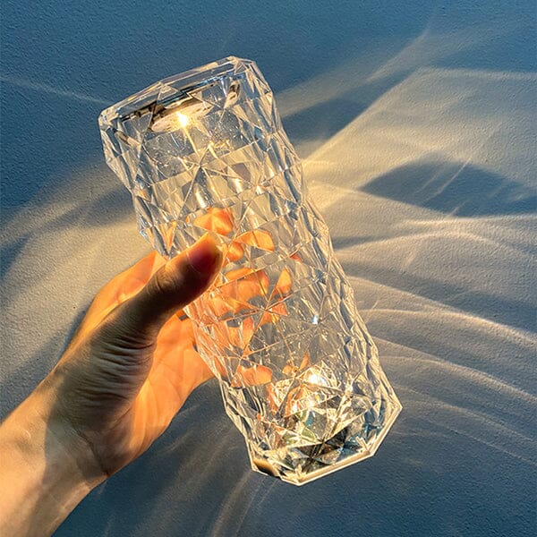 Luxury Crystal Light 16 Colors Lamp - Touch Sensitive + Remote Control