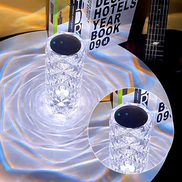 Luxury Crystal Light 16 Colors Lamp - Touch Sensitive + Remote Control