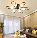 Lustre Pendente LED Moderno com Curvas - WaveLight