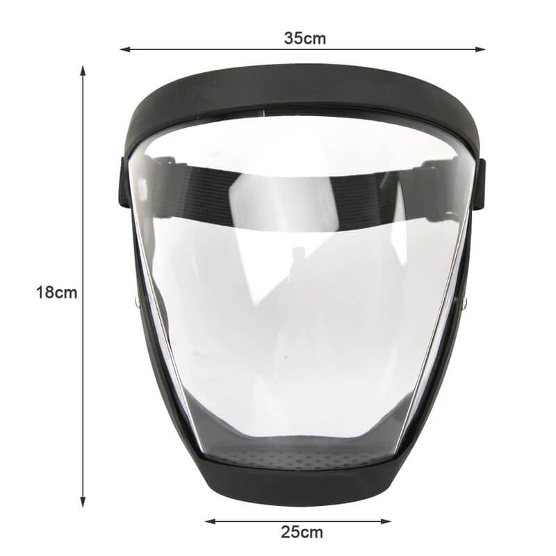 Indestructible Anti-Fog Face Shield Protective Mask 