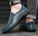 Men's Non-Slip Leather Moccasins - ClassLine