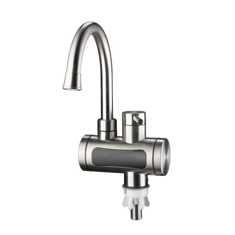 Torneira de cozinha  com display digital, tela grande, aquecimento rápido, torneira de cozinha instantânea, aço inoxidável