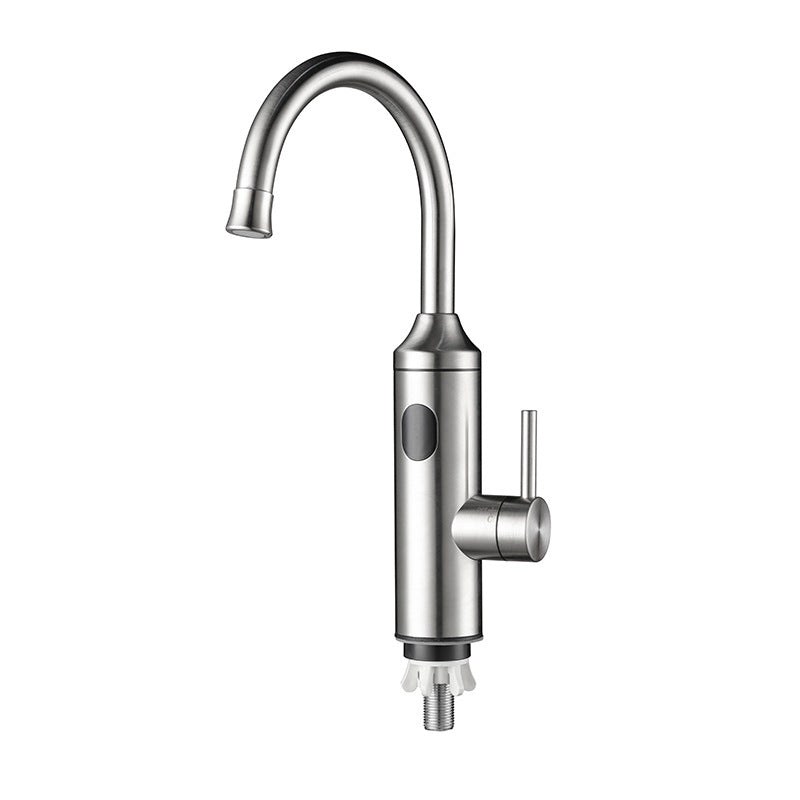 Torneira de cozinha  com display digital, tela grande, aquecimento rápido, torneira de cozinha instantânea, aço inoxidável