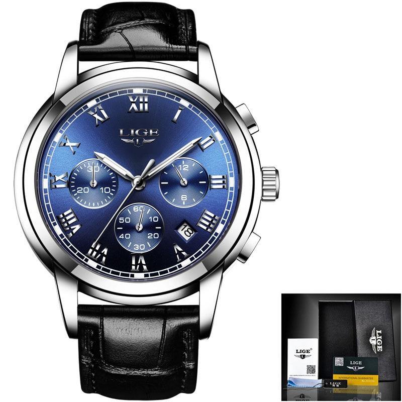 Lige Luxury Men's Watch