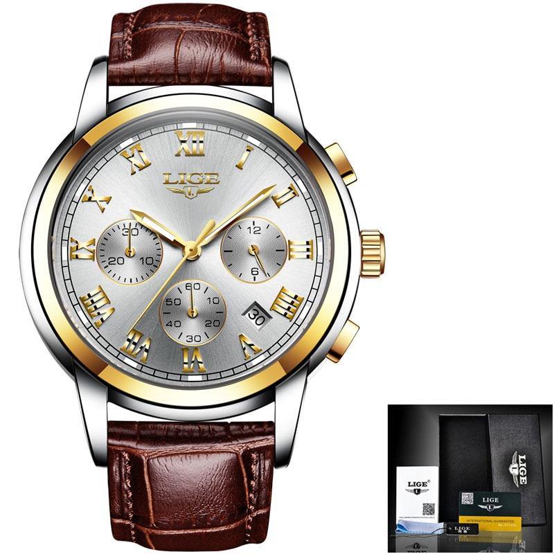 Lige Luxury Men's Watch