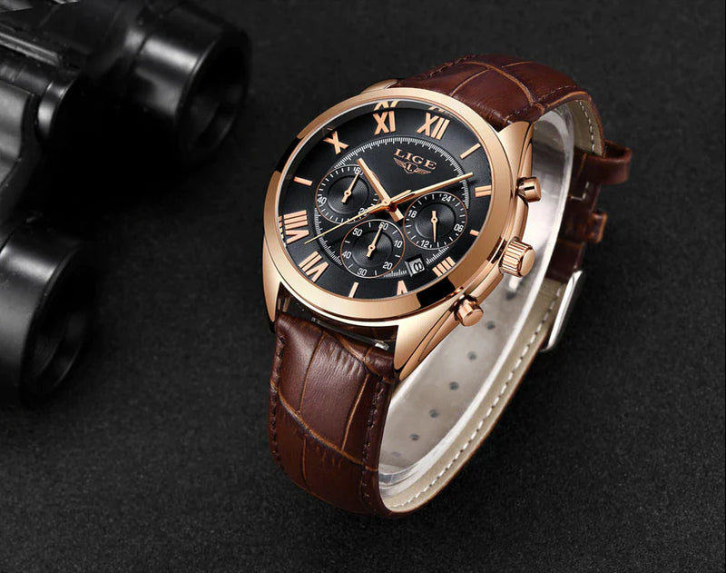 Lige Luxury Men's Watch