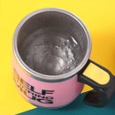 Caneca portátil de 450ml com misturador automático elétrico