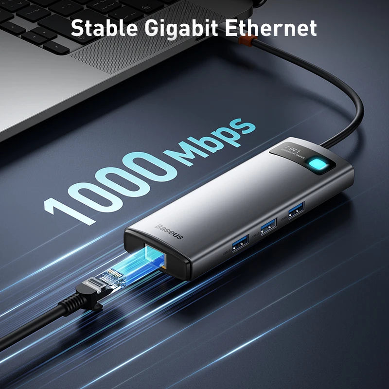 Multiconecção  HUB -USB-Cartão de memoria-HDMI - Som e Carregador