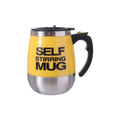 Caneca portátil de 450ml com misturador automático elétrico