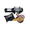Guincho Elétrico corda de Aço 12V/24V - 2.040KG Tração -  Carro - Pickup off -road Controle