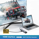 Estação Hub de Multi Conecção USB - Cartões - HDMI - 8 portas