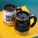 Caneca portátil de 450ml com misturador automático elétrico