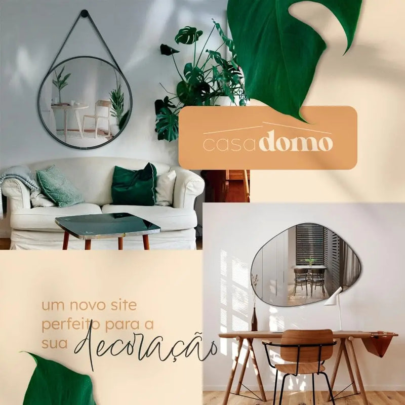 ESPELHO SCANDINAVO REDONDO