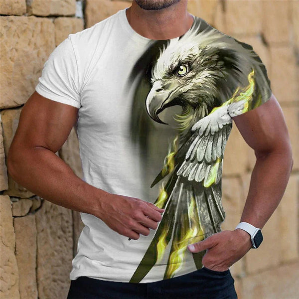 Living Nature Eagle 3D T-Shirt