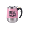 Caneca portátil de 450ml com misturador automático elétrico