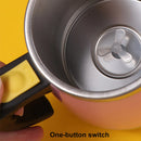 Caneca portátil de 450ml com misturador automático elétrico