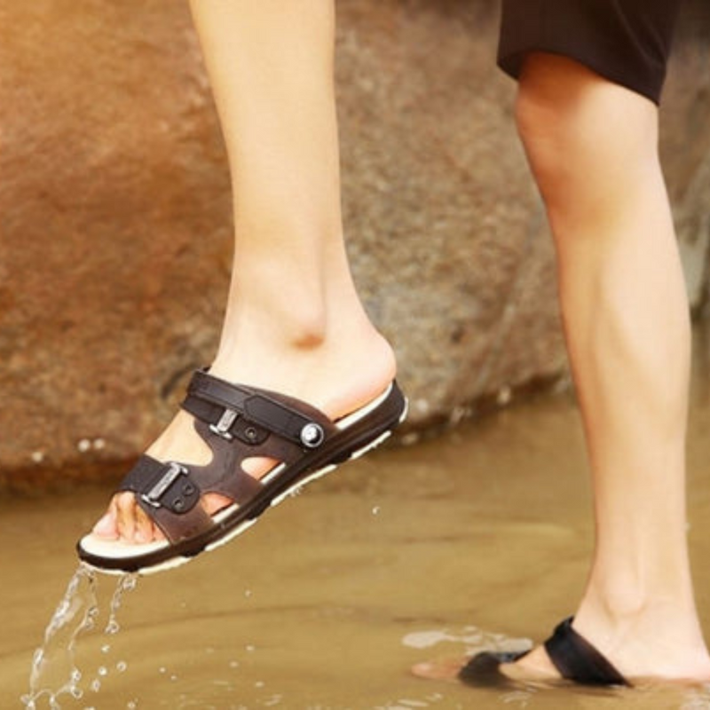 Men's Orthopedic Leather Sandal
