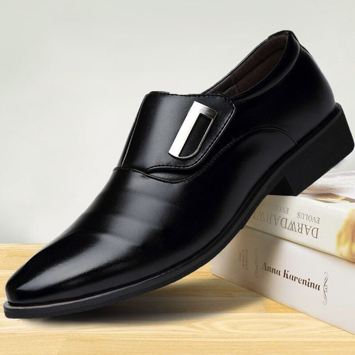Men's Non-Slip Leather Moccasin Shoes - ClassicMoc