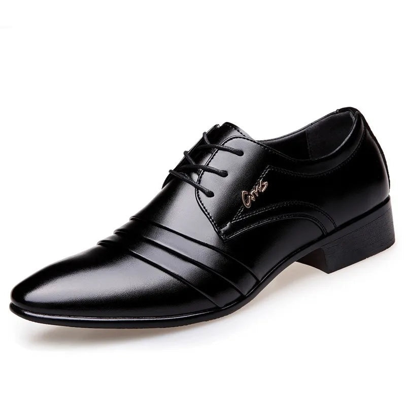 Men's Leather Oxford Dress Shoes