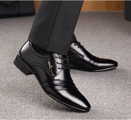 Men's Leather Oxford Dress Shoes