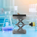 Plataforma elevatória de tesoura para laboratório, suporte para laboratório, mini mesa de suporte para laboratórios, suprimentos científicos de metal, carro, hidráulico Sucesso Ativa